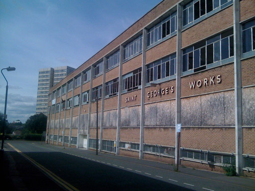 Future site of the Kettleworks in the Jewellery Quarter